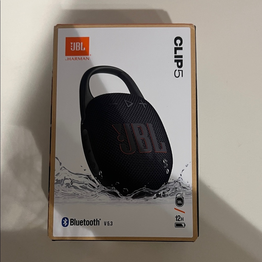 JBL Clip 5 Bluetooth Speaker - Dark Gray